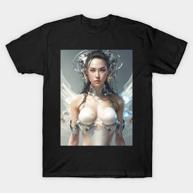 Сyberpunk girl T-Shirt by Geek Culture